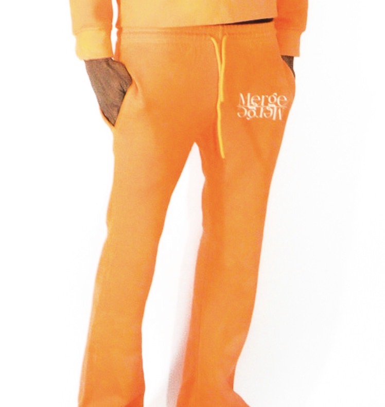 ORANGE CREAM PANTS